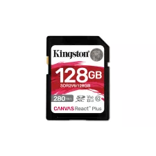 obrázek produktu Kingston Canvas React Plus/SDHC/128GB/UHS-II U3 / Class 10