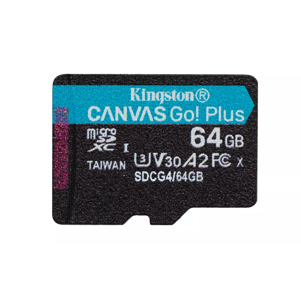 Obrázek produktu Kingston Canvas Go Plus A2/Micro SDXC/64GB/UHS-I U3 / Class 10