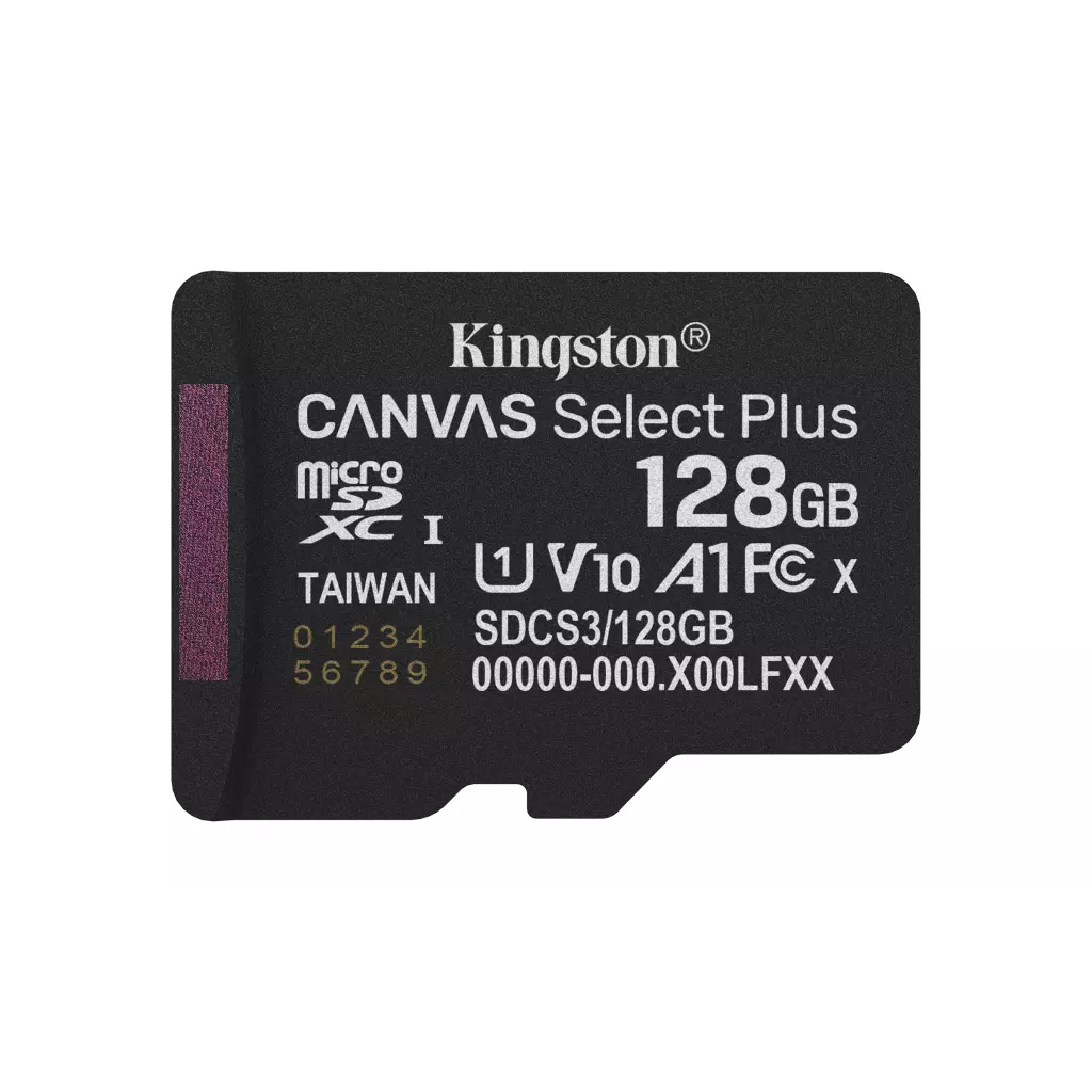 Obrázek produktu Kingston Canvas Select Plus/Micro SDXC/128GB/UHS-I U1 / Class 10