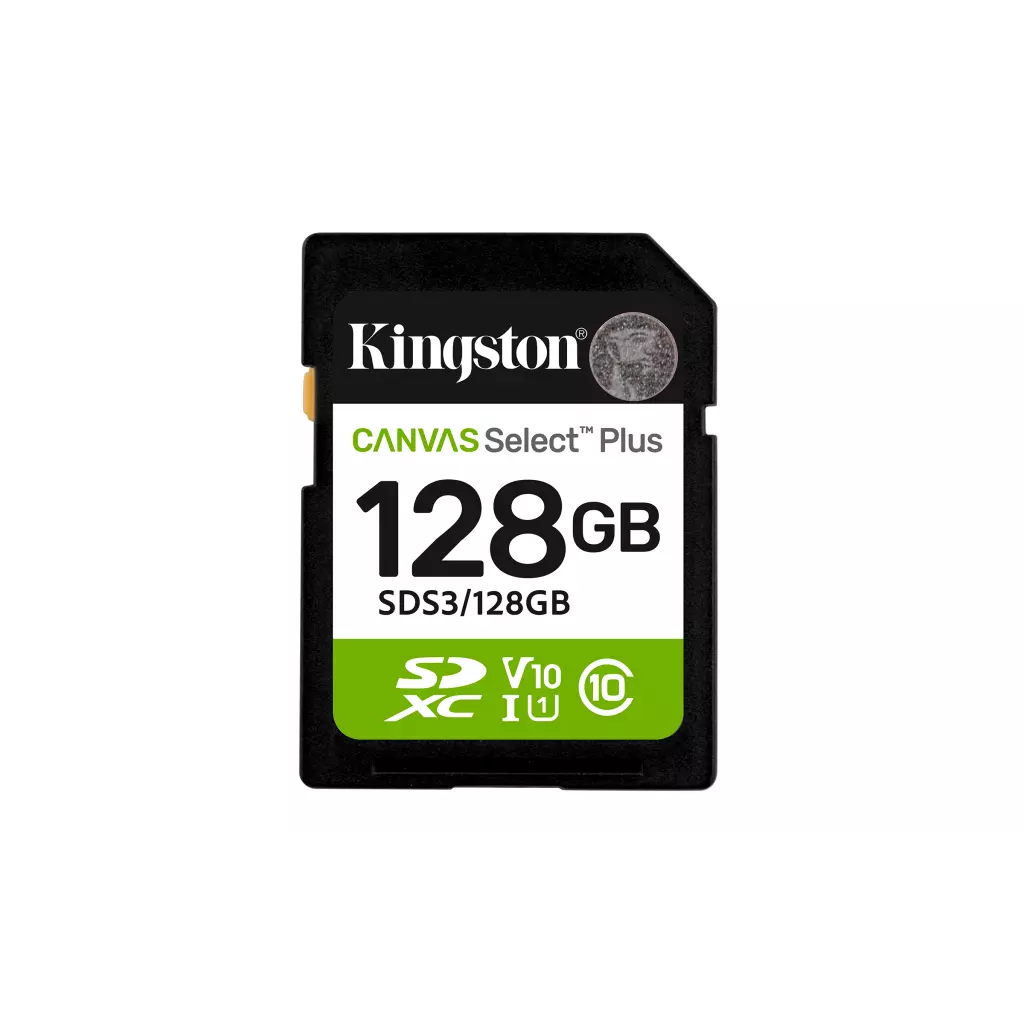 Obrázek produktu Kingston Canvas Select Plus/SDXC/128GB/UHS-I U1 / Class 10