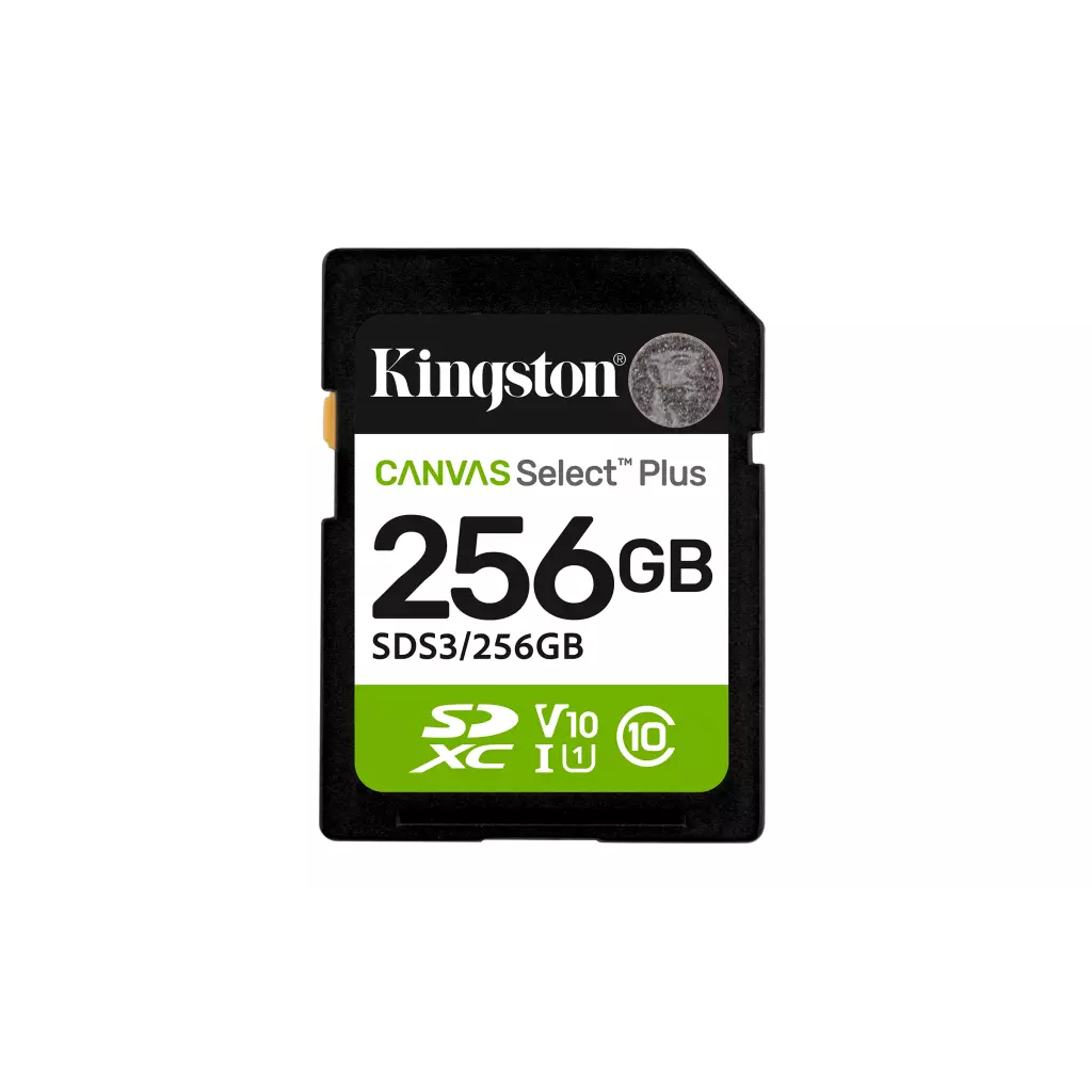 Obrázek produktu Kingston Canvas Select Plus/SDXC/256GB/UHS-I U1 / Class 10