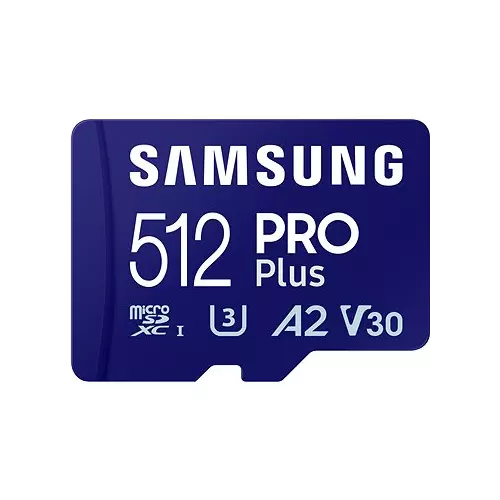 obrázek produktu Samsung/micro SDXC/512GB/USB 3.0/USB-A/Class 10/+ Adaptér/Modrá