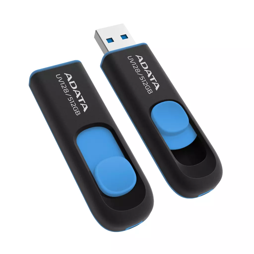 Obrázek produktu ADATA UV128/512GB/USB 3.2/USB-A/Modrá