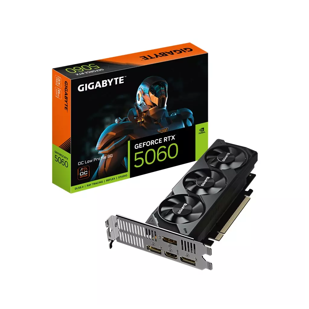 Obrázek produktu GIGABYTE GeForce RTX 5060 Low Profile/OC/8GB/GDDR7