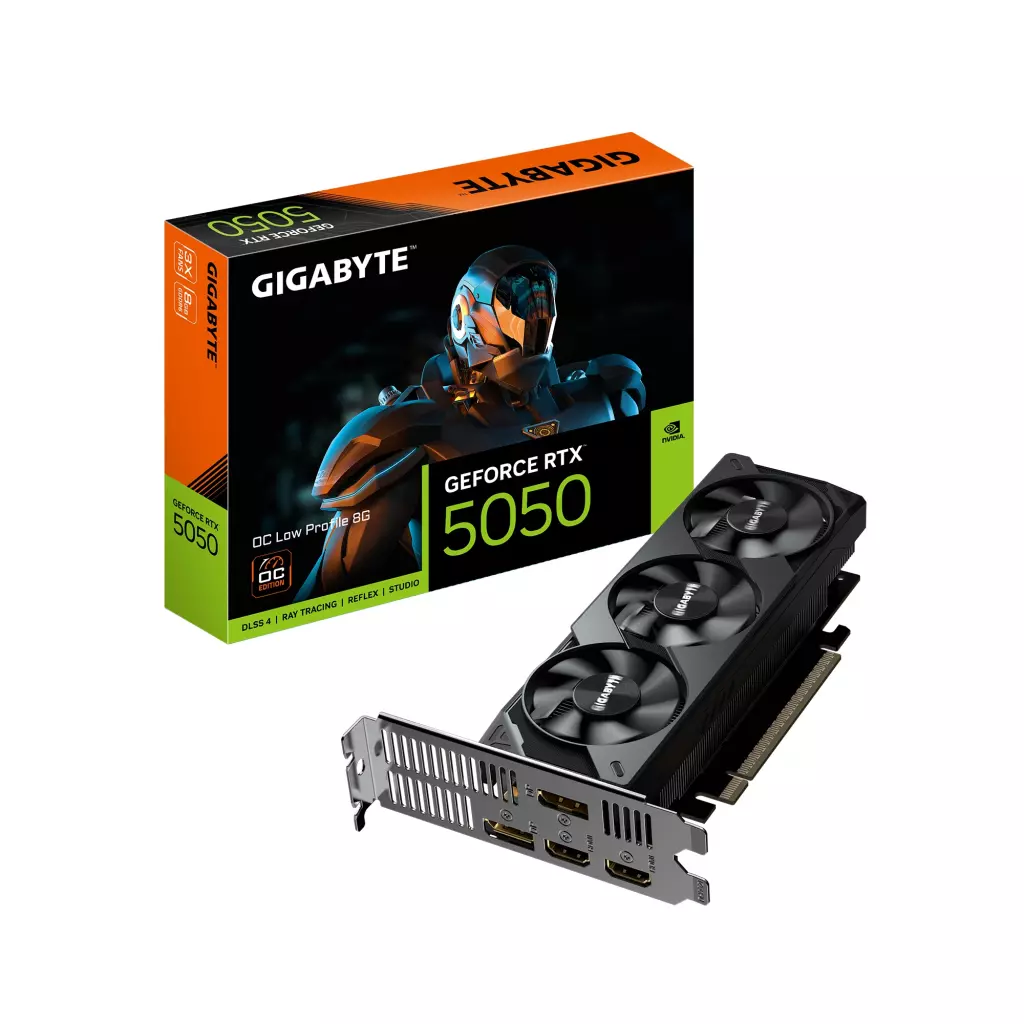 Obrázek produktu GIGABYTE GeForce RTX 5050 Low Profile/OC/8GB/GDDR6