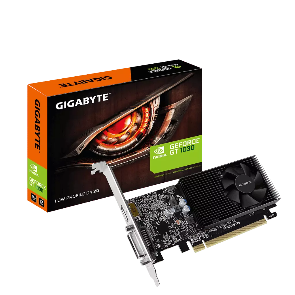 Obrázek produktu GIGABYTE GT 1030 Low Profile D4 2G