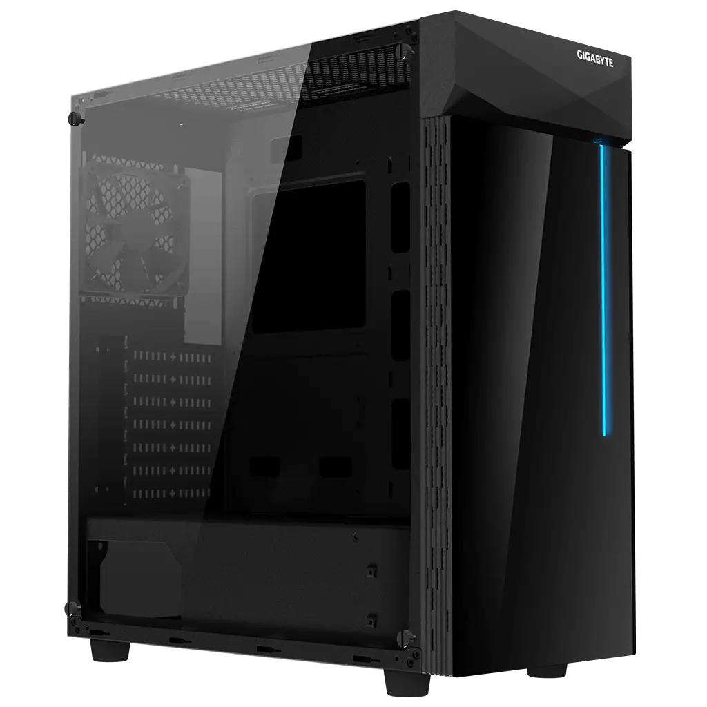Obrázek produktu GIGABYTE AORUS C200/Midi Tower/Transpar./Černá
