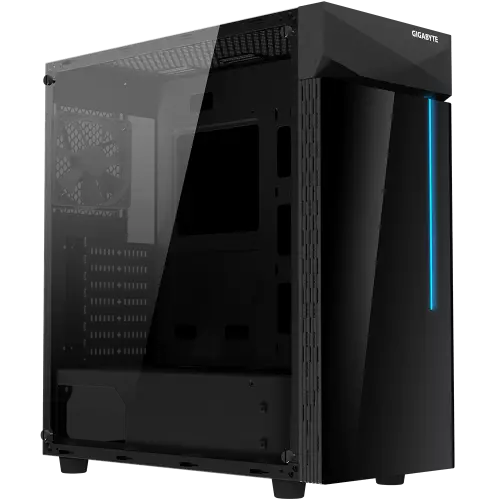 obrázek produktu GIGABYTE AORUS C200/Midi Tower/Transpar./Černá