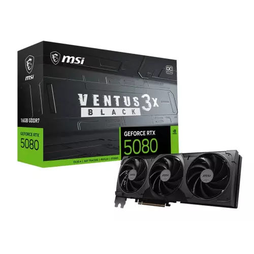 obrázek produktu MSI RTX 5080 VENTUS 3X/OC/16GB/GDDR7