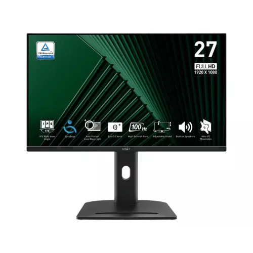 obrázek produktu MSI Pro/MP275PG/27"/IPS/FHD/100Hz/1ms/Černá/3R