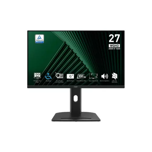 obrázek produktu MSI Pro/MP275QPG/27"/IPS/QHD/100Hz/1ms/Black/2R