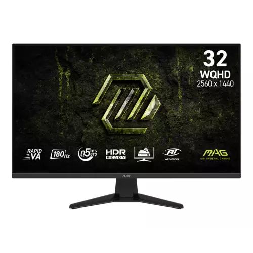 obrázek produktu MSI MAG/325QF E18V/31,5"/VA/QHD/180Hz/0,5ms/Černá/3R