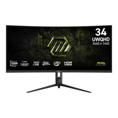 obrázek produktu MSI MAG/342CQRF E20/34"/VA/wQHD/200Hz/0,5ms/Černá/3R