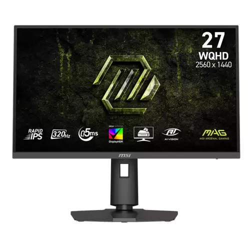 obrázek produktu MSI MAG/274QPF X32/27"/IPS/QHD/320Hz/0,5ms/Černá/3R