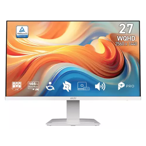 obrázek produktu MSI Pro/MP273QW E14/27"/IPS/QHD/144Hz/1ms/Bílá/3R