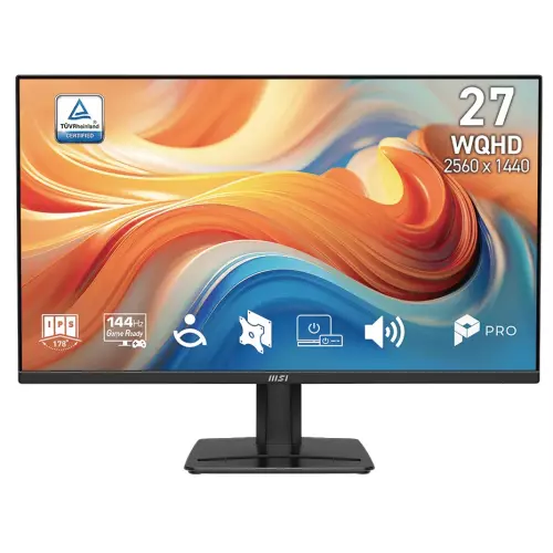 obrázek produktu MSI Pro/MP275Q E14/27"/IPS/QHD/144Hz/1ms/Černá/3R