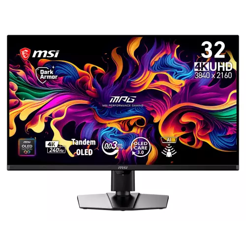 obrázek produktu MSI MPG/322UR QD-OLED X24/31,5"/QD-OLED/4K UHD/240Hz/0,03ms/Černá/3R