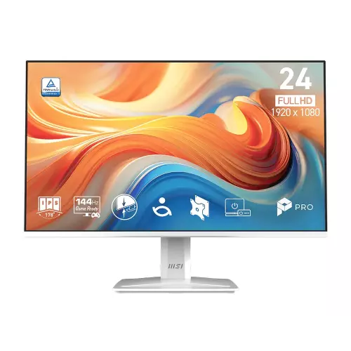 obrázek produktu MSI Pro/MP243W E14/23,8"/IPS/FHD/144Hz/1ms/Bílá/3R