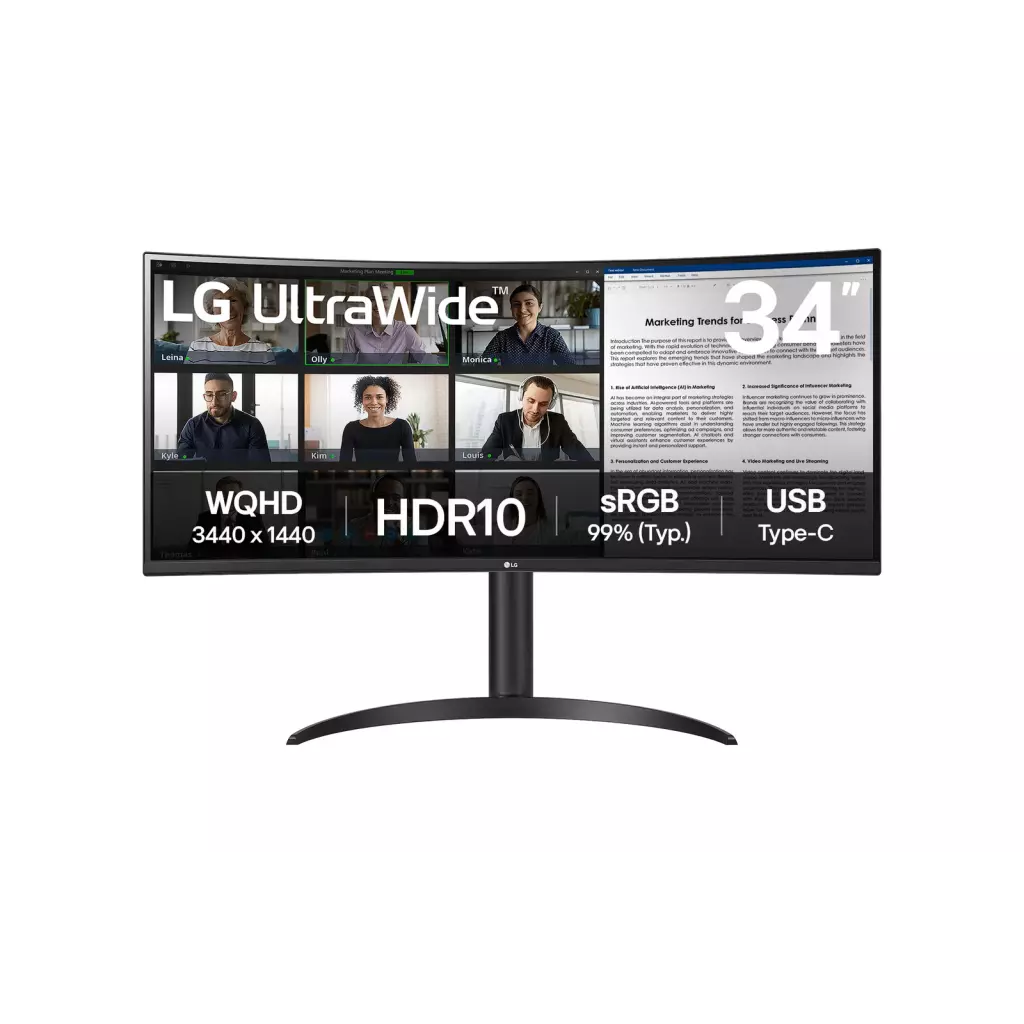 Obrázek produktu LG UltraWide/34WR55QK-B/34