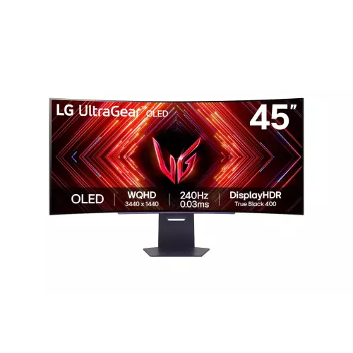 obrázek produktu LG UltraGear/45GS95QE-B/44,5"/OLED/3440x1440/240Hz/0,03ms/Black/2R