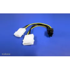 obrázek produktu AKASA - 4-pin Molex na 6-pin ATX PCIex adaptér