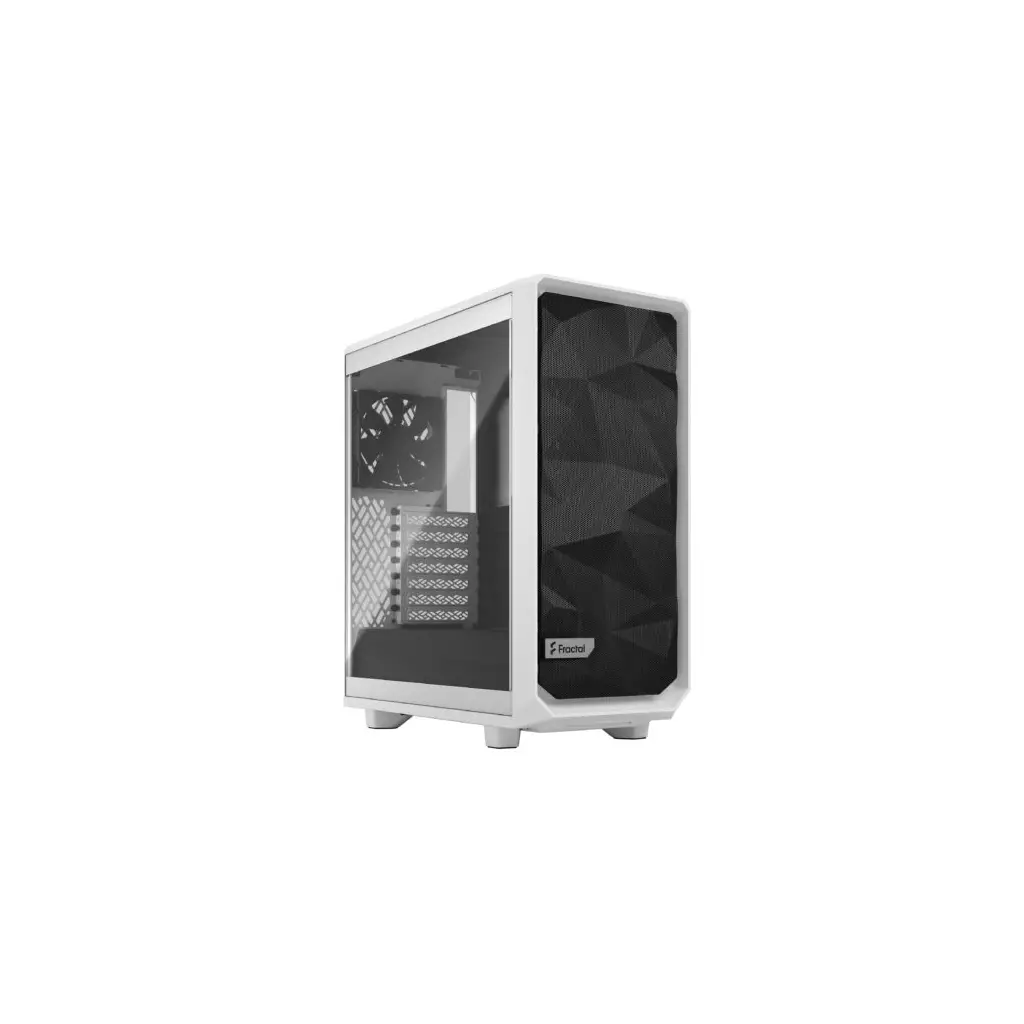 Obrázek produktu Fractal Design Meshify 2 Compact White TG Clear Tint/Midi Tower/Transpar./Bílá