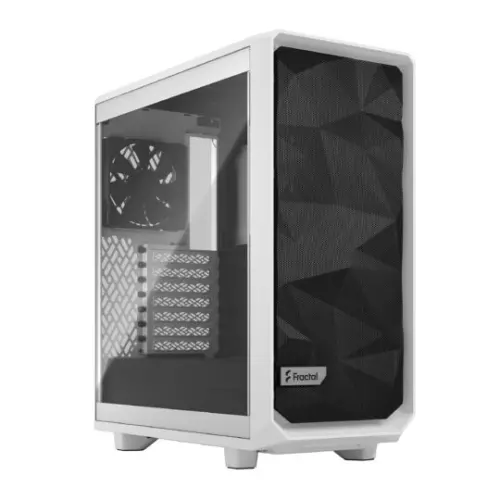 obrázek produktu Fractal Design Meshify 2 Compact White TG Clear Tint/Midi Tower/Transpar./Bílá