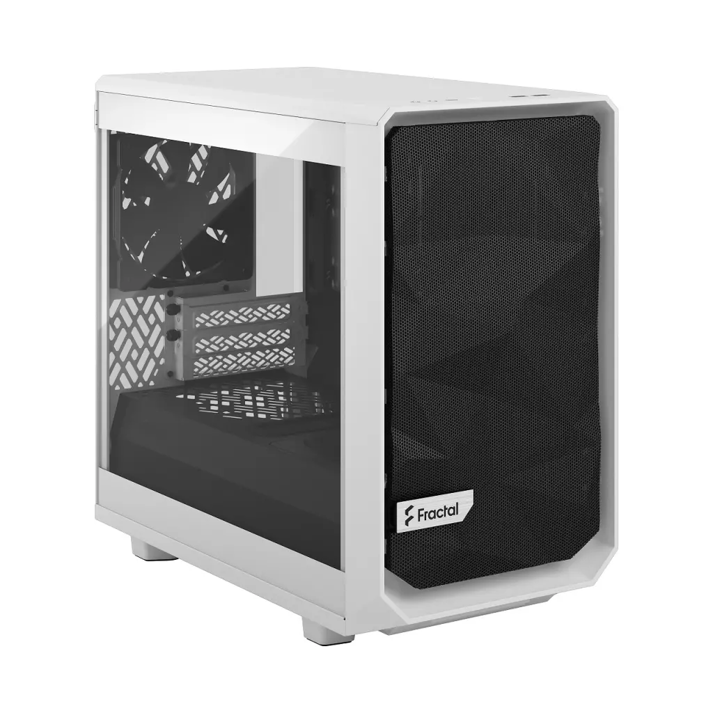 Obrázek produktu Fractal Design Meshify 2 Nano White TG Clear Tint/Mini ITX/Transpar./Bílá