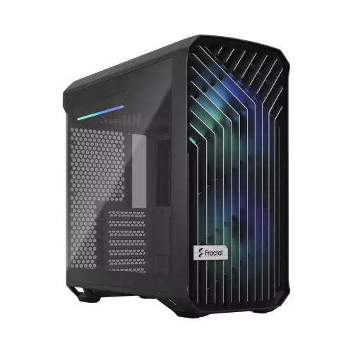 obrázek produktu Fractal Design Torrent Compact RGB Black TG Light/Midi Tower/Transpar./Černá