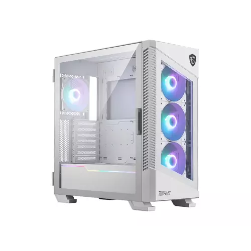 obrázek produktu MSI MPG VELOX 100R WHITE/Midi Tower/Transpar./Bílá