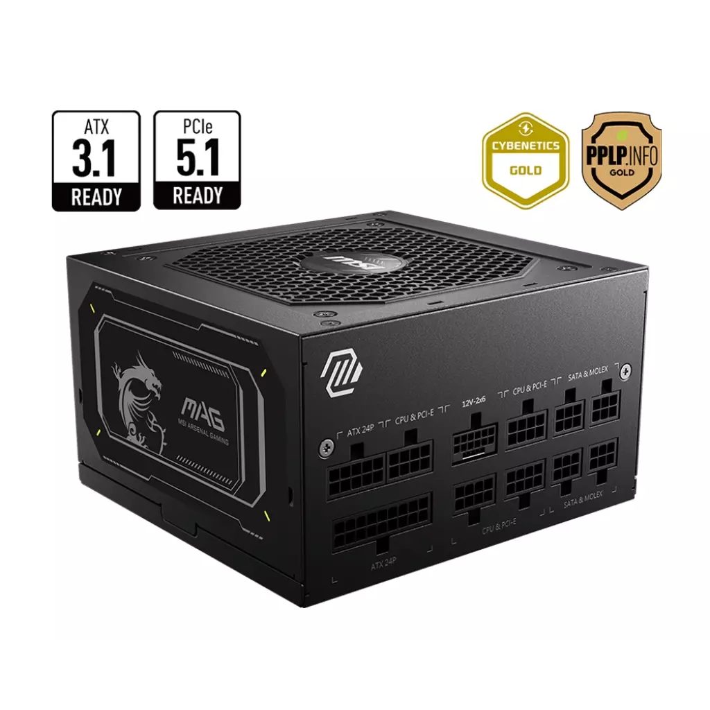 Obrázek produktu MSI zdroj PRO A850PL PCIE5