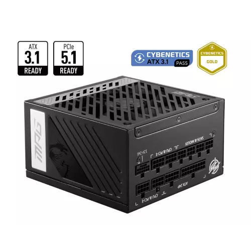 obrázek produktu MSI zdroj MPG A1000G PCIE5 1000W 80PLUS GOLD m
