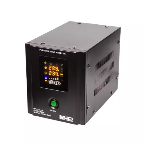 obrázek produktu Záložní zdroj MHPower MPU500-12,UPS,500W, čistá sinus
