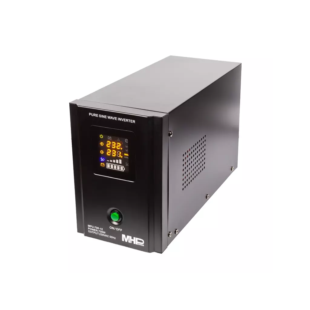 Obrázek produktu Záložní zdroj MHPower MPU700-12,UPS,700W, čistá sinus