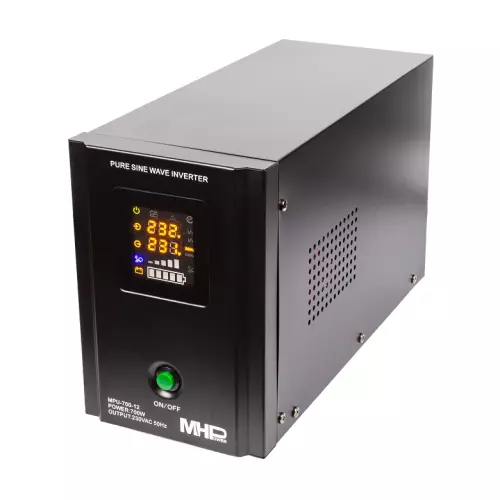 obrázek produktu Záložní zdroj MHPower MPU700-12,UPS,700W, čistá sinus