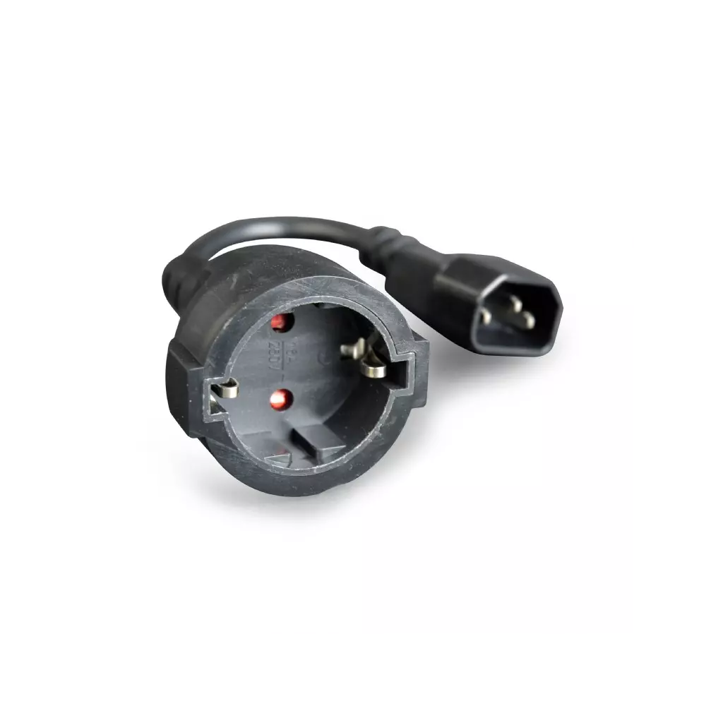 Obrázek produktu Gembird Power Adapter Cord IEC320 C14 -Schuko, M-F, 15cm