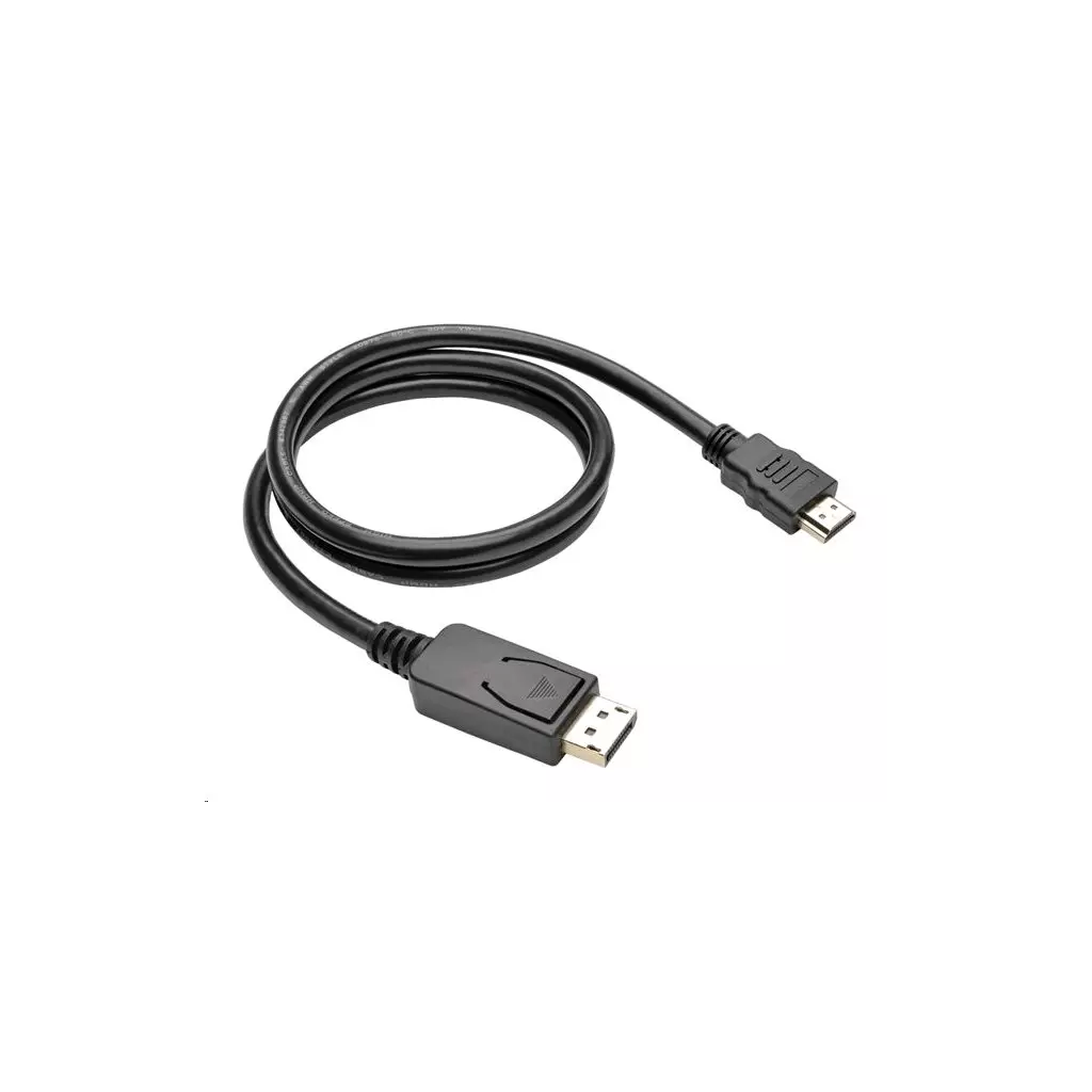 Obrázek produktu Kabel C-TECH DisplayPort/HDMI, 1m, černý