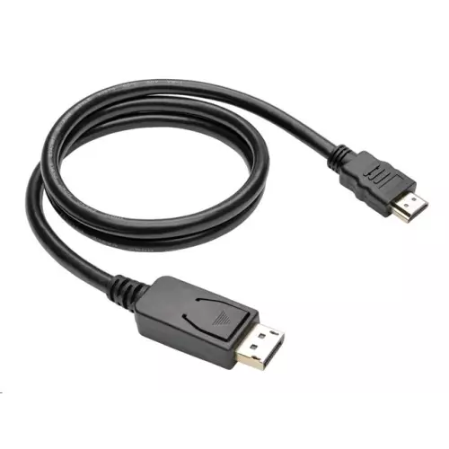 obrázek produktu Kabel C-TECH DisplayPort/HDMI, 1m, černý