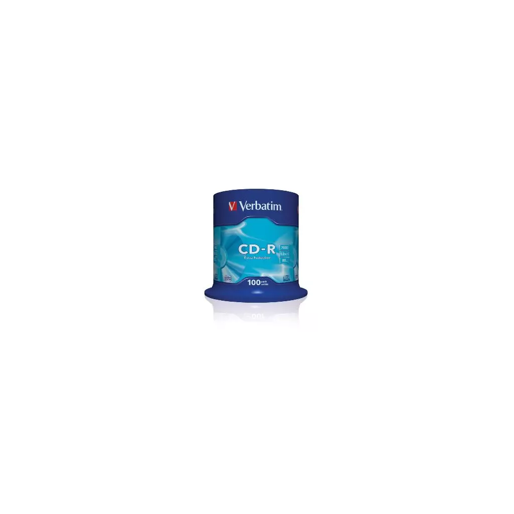 Obrázek produktu VERBATIM CD-R(100-Pack)Spindl/ExtraProtect/52x/700