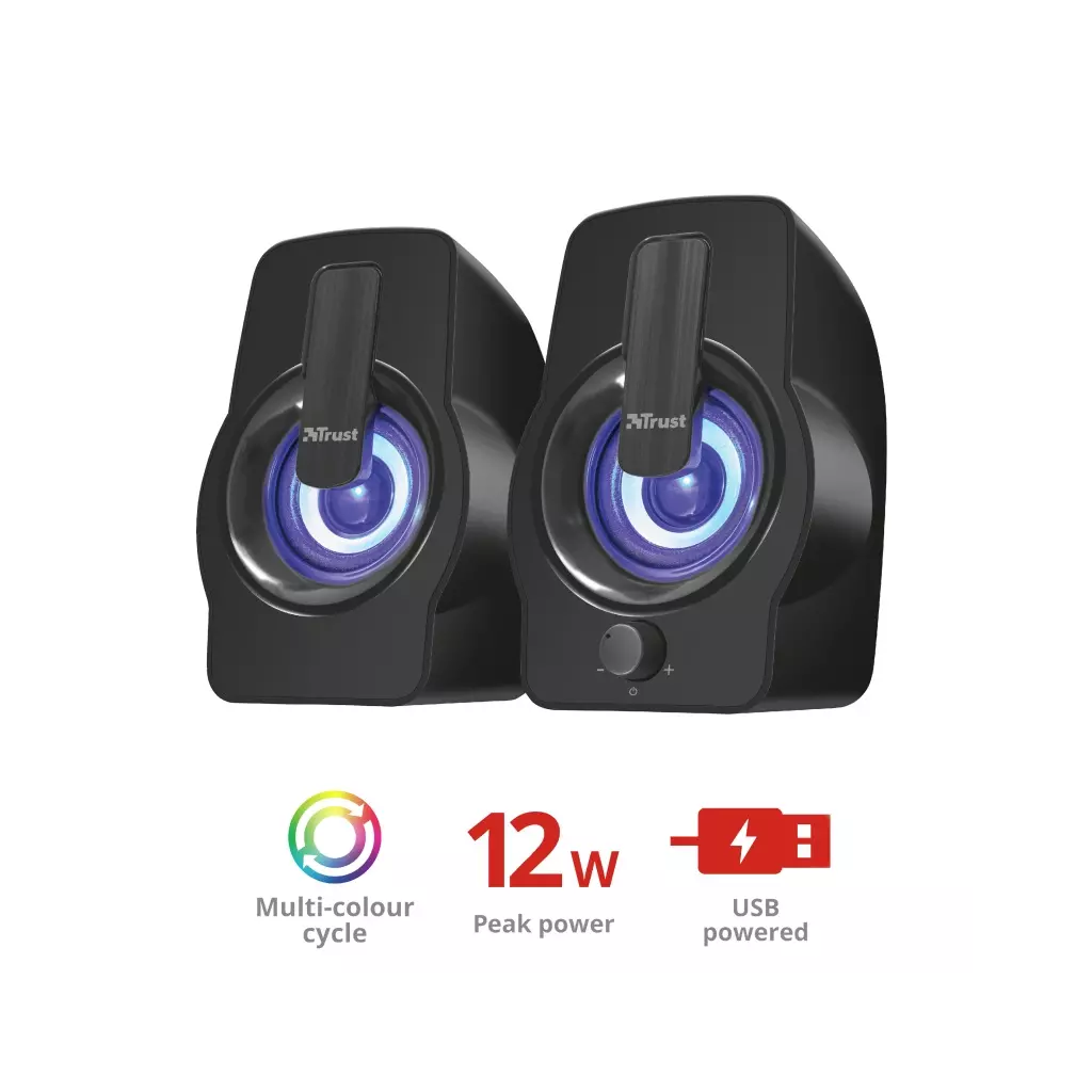 Obrázek produktu TRUST Gemi RGB/Stereo/12W/Černá