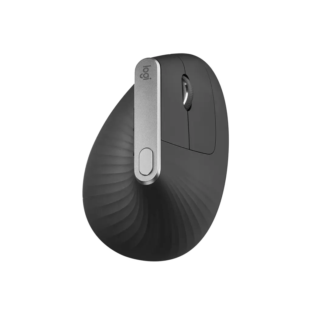Obrázek produktu Logitech MX Vertical/Vertikální/Optická/Pro praváky/4 000 DPI/USB+BT/Grafitová