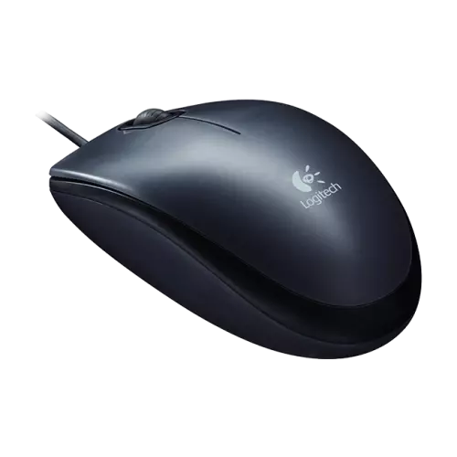 obrázek produktu Logitech M90/Kancelářská/Optická/1 000 DPI/Drátová USB/Černá