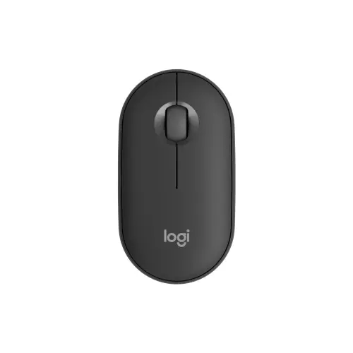 obrázek produktu Logitech Pebble Mouse 2 M350s/Cestovní/Optická/4 000 DPI/Bezdrátová Bluetooth/Grafitová