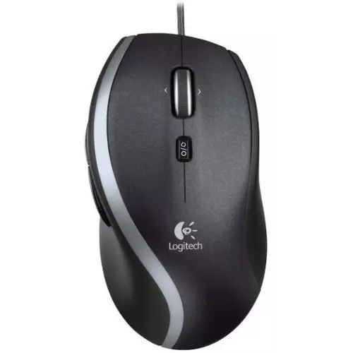 obrázek produktu Logitech M500s/Kancelářská/Optická/Pro praváky/4 000 DPI/Drátová USB/Černá-stříbrná