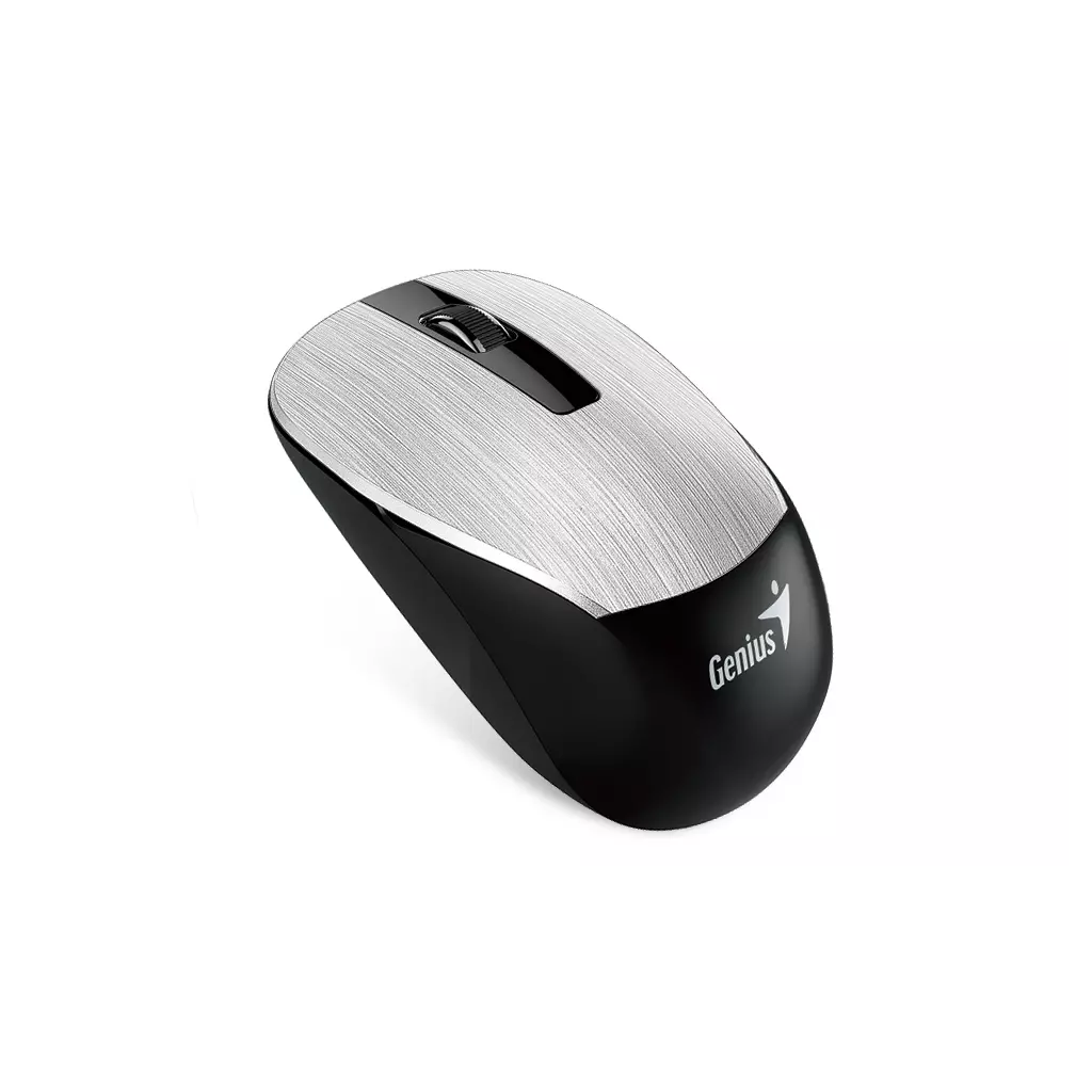 Obrázek produktu GENIUS NX-7015/Kancelářská/Optická/1 600 DPI/Bezdrátová USB/Stříbrná