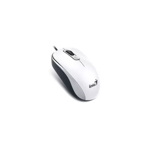 obrázek produktu GENIUS DX-110/Kancelářská/Optická/1 000 DPI/Drátová USB/Bílá
