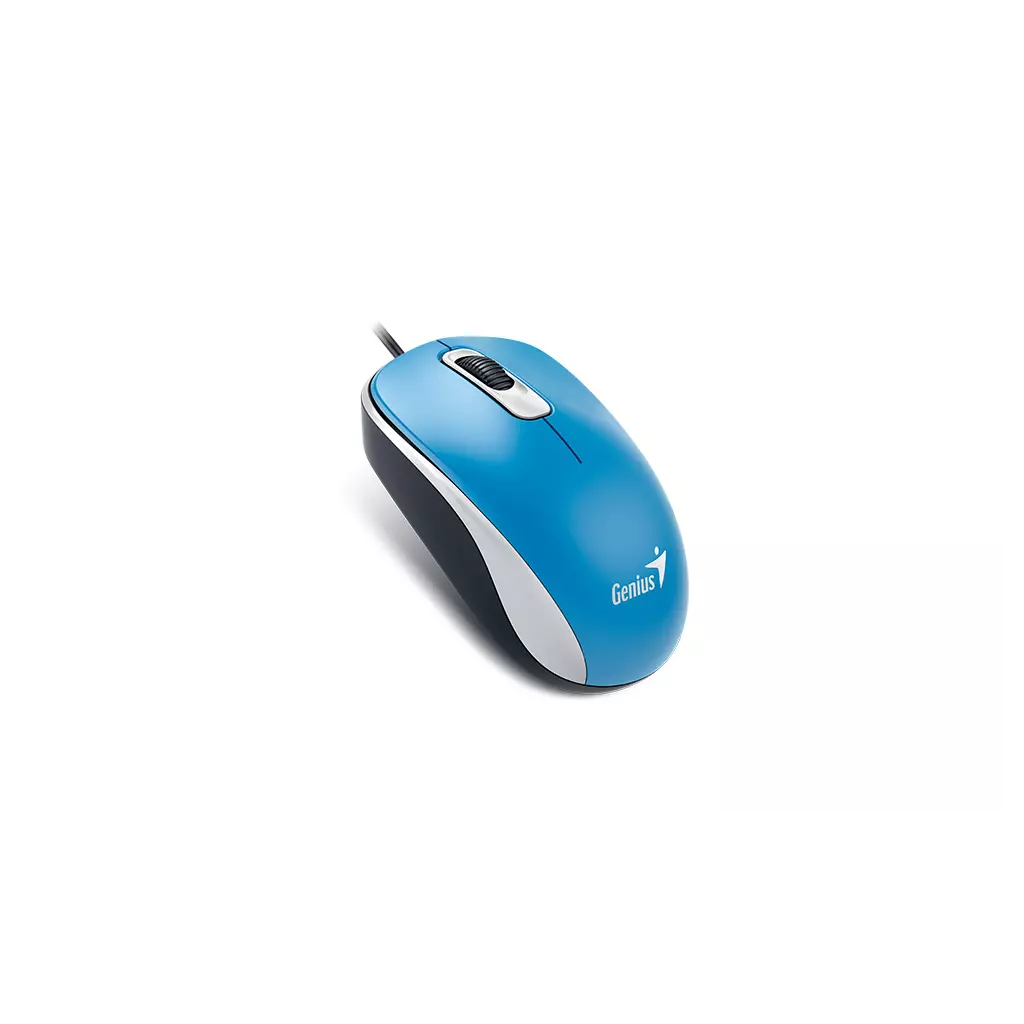 Obrázek produktu GENIUS DX-110/Kancelářská/Optická/1 000 DPI/Drátová USB/Modrá