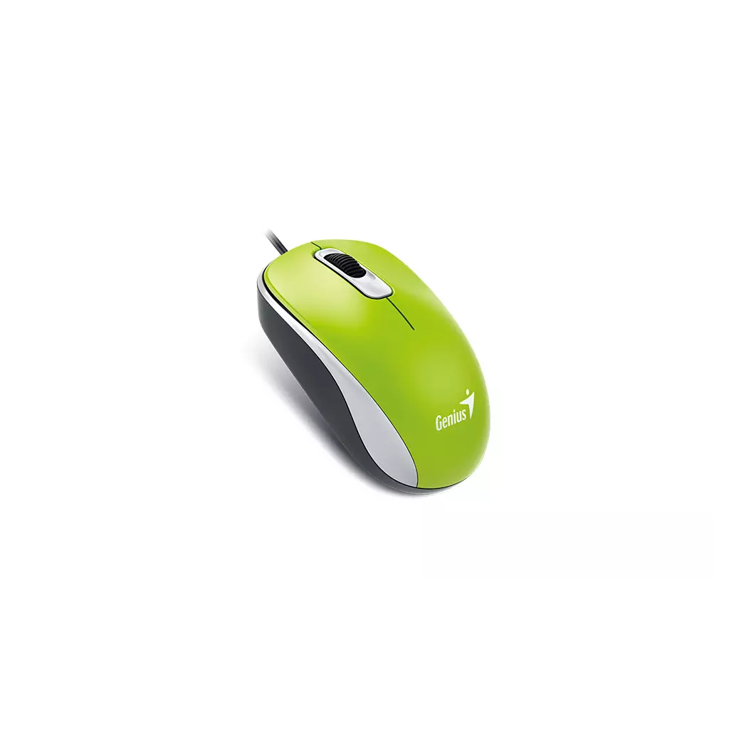 Obrázek produktu GENIUS DX-110/Kancelářská/Optická/1 000 DPI/Drátová USB/Zelená