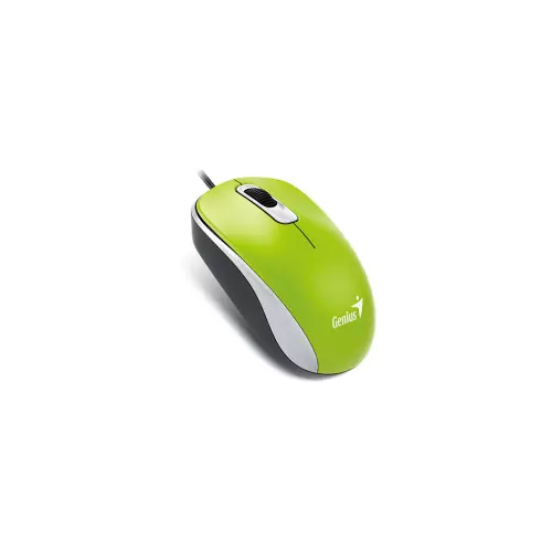 obrázek produktu GENIUS DX-110/Kancelářská/Optická/1 000 DPI/Drátová USB/Zelená