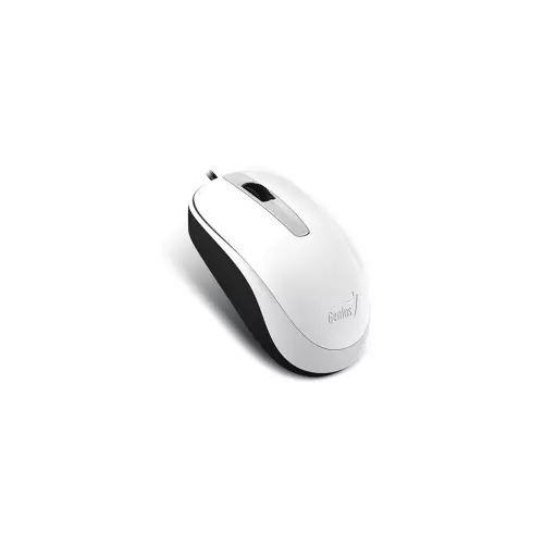 obrázek produktu GENIUS DX-120/Kancelářská/Optická/1 200 DPI/Drátová USB/Bílá